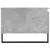 Produktbild 7 för Soffbord betonggrå 90x50x36,5 cm konstruerat trä