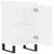Produktbild 7 för Byråer 2 st vit 40x35x70 cm konstruerat trä