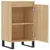 Produktbild 7 för Byråer 2 st sonoma-ek 40x35x70 cm konstruerat trä