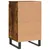 Produktbild 9 för Byråer 2 st rökfärgad ek 40x35x70 cm konstruerat trä