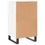 Produktbild 9 för Byråer 2 st vit 40x35x70 cm konstruerat trä
