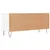 Produktbild 8 för Tv-bänk vit 100x34,5x44,5 cm konstruerat trä