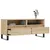 Produktbild 4 för Tv-bänk sonoma-ek 100x34,5x44,5 cm konstruerat trä