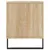 Produktbild 7 för Tv-bänk sonoma-ek 100x34,5x44,5 cm konstruerat trä
