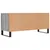 Produktbild 8 för Tv-bänk grå sonoma 100x34,5x44,5 cm konstruerat trä