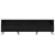 Produktbild 5 för Tv-bänk svart 150x30x44,5 cm konstruerat trä