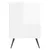 Produktbild 7 för Tv-bänk vit högglans 150x30x44,5 cm konstruerat trä