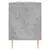 Produktbild 7 för Tv-bänk betonggrå 150x30x44,5 cm konstruerat trä