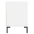 Produktbild 7 för Tv-bänk vit 150x30x44,5 cm konstruerat trä