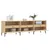 Produktbild 4 för Tv-bänk sonoma-ek 150x30x44,5 cm konstruerat trä