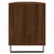Produktbild 7 för Tv-bänk brun ek 150x30x44,5 cm konstruerat trä