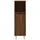 Badrumsskåp brun ek 30x30x100 cm konstruerat trä