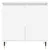Produktbild 4 för Badrumsskåp vit 58x33x60 cm konstruerat trä