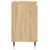 Produktbild 6 för Badrumsskåp sonoma-ek 58x33x60 cm konstruerat trä