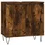 Produktbild 2 för Badrumsskåp rökfärgad ek 58x33x60 cm konstruerat trä