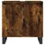 Produktbild 4 för Badrumsskåp rökfärgad ek 58x33x60 cm konstruerat trä