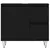 Produktbild 5 för Badrumsskåp svart 65x33x60 cm konstruerat trä