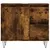 Produktbild 5 för Badrumsskåp rökfärgad ek 65x33x60 cm konstruerat trä