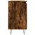 Produktbild 6 för Badrumsskåp rökfärgad ek 65x33x60 cm konstruerat trä