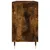 Produktbild 7 för Badrumsskåp rökfärgad ek 80x33x60 cm konstruerat trä
