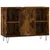 Produktbild 2 för Badrumsskåp rökfärgad ek 80x33x60 cm konstruerat trä