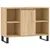 Produktbild 2 för Badrumsskåp sonoma-ek 80x33x60 cm konstruerat trä