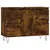 Produktbild 2 för Badrumsskåp rökfärgad ek 80x33x60 cm konstruerat trä