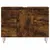 Produktbild 4 för Badrumsskåp rökfärgad ek 80x33x60 cm konstruerat trä