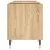 Produktbild 5 för Stereobänk sonoma-ek 121x38x48 cm konstruerat trä