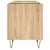 Produktbild 5 för Stereobänk sonoma-ek 121x38x48 cm konstruerat trä