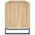 Produktbild 5 för Stereobänk sonoma-ek 121x38x48 cm konstruerat trä