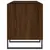 Produktbild 5 för Stereobänk brun ek 121x38x48 cm konstruerat trä