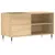 Produktbild 2 för Stereobänk sonoma-ek 85x38x48 cm konstruerat trä