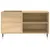 Produktbild 4 för Stereobänk sonoma-ek 85x38x48 cm konstruerat trä