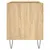 Produktbild 5 för Stereobänk sonoma-ek 85x38x48 cm konstruerat trä