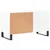 Produktbild 6 för Stereobänk vit högglans 85x38x48 cm konstruerat trä