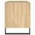 Produktbild 5 för Stereobänk sonoma-ek 85x38x48 cm konstruerat trä