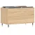 Produktbild 3 för Stereobänk sonoma-ek 74,5x38x48 cm konstruerat trä