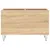 Produktbild 4 för Stereobänk sonoma-ek 74,5x38x48 cm konstruerat trä