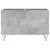 Produktbild 4 för Stereobänk betonggrå 74,5x38x48 cm konstruerat trä