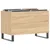 Produktbild 3 för Stereobänk sonoma-ek 74,5x38x48 cm konstruerat trä
