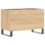 Produktbild 6 för Stereobänk sonoma-ek 74,5x38x48 cm konstruerat trä