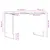 Produktbild 9 för Stereobänk sonoma-ek 74,5x38x48 cm konstruerat trä