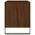 Produktbild 5 för Stereobänk brun ek 74,5x38x48 cm konstruerat trä