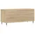 Produktbild 6 för Stereobänk sonoma-ek 100x38x48 cm konstruerat trä