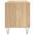 Produktbild 5 för Stereobänk sonoma-ek 100x38x48 cm konstruerat trä