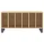 Produktbild 4 för Stereobänk sonoma-ek 100x38x48 cm konstruerat trä
