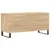 Produktbild 6 för Stereobänk sonoma-ek 100x38x48 cm konstruerat trä
