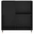 Produktbild 4 för Stereobänk svart 84x38x89 cm konstruerat trä