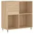 Produktbild 2 för Stereobänk sonoma-ek 84,5x38x89 cm konstruerat trä